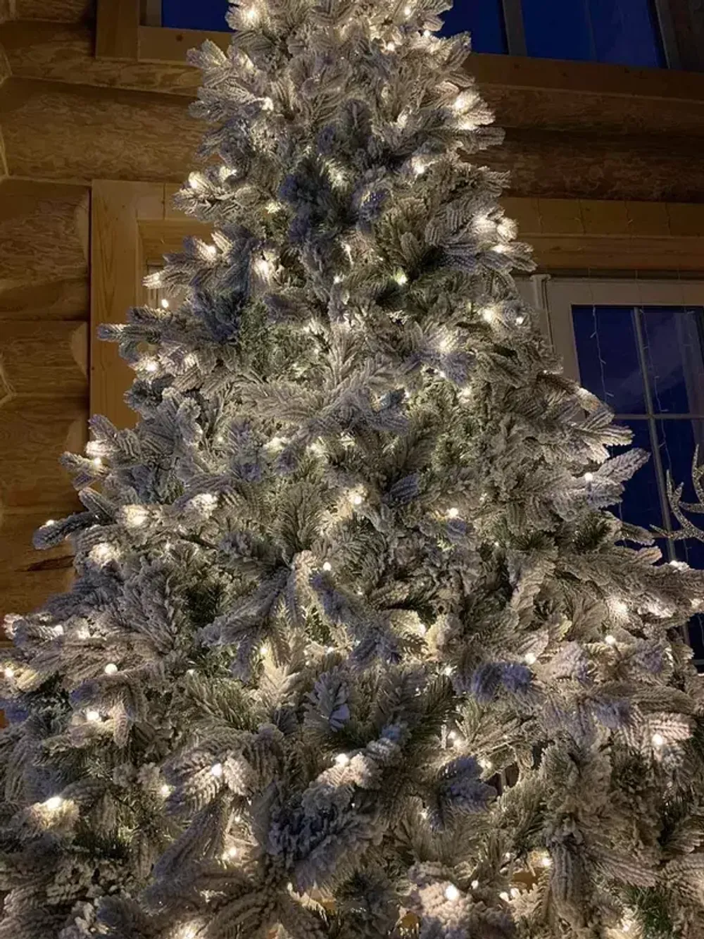 Заснеженная елка «Аляска» (Литая+пвх) 3 м