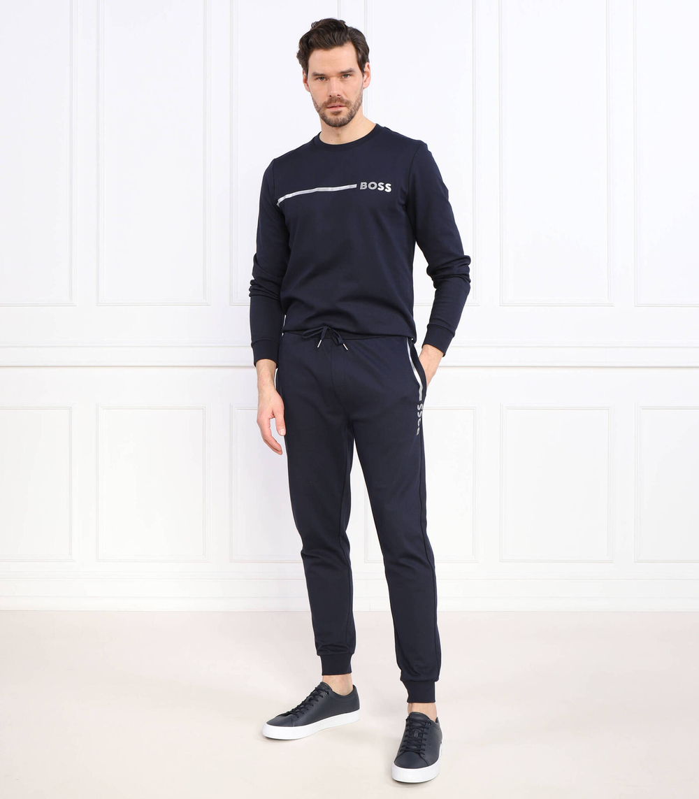 спортивные штаны tracksuit pants BOSS BLACK - темно-синий(50485946)