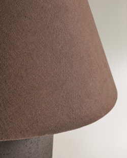 Zara Home Настольная лампа, цвет коричневый, 33 см