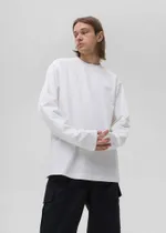 Купить Лонгслив FOS Плотный Мужской Белый Лонгслив FOS Плотный Мужской Белый