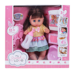 Пупс функциональный с аксесс., коробка ZL9920-17