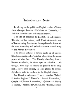 Madame de Lamballe | Georges Bertin
