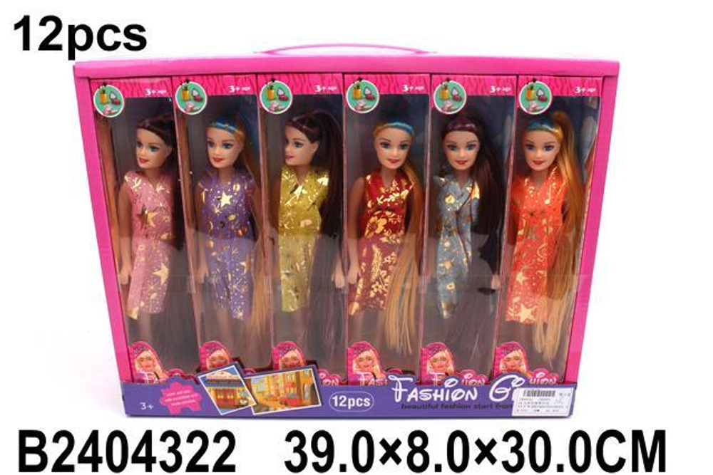 Кукла тип Модель 30см, коробка 830F1