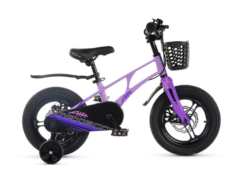 Велосипед 14'' Maxiscoo AIR Pro  Лавандовый Матовый (2024)