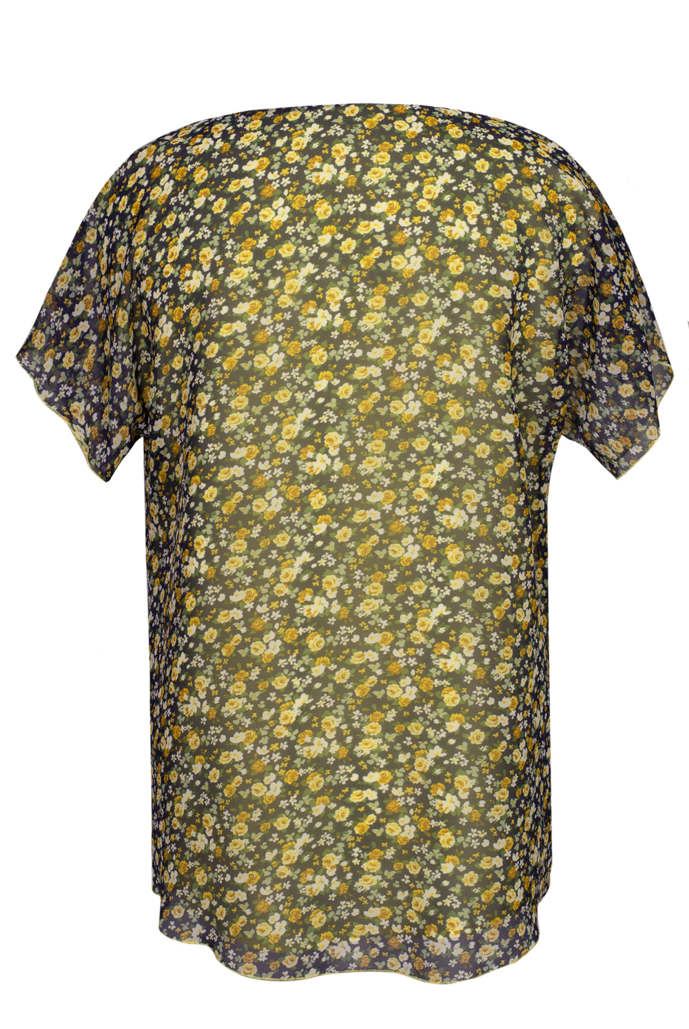 Блузка женская 3255ВП, Цветы #284Цж093255ВП