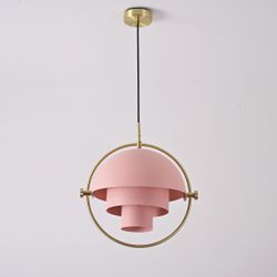 Подвесной светильник Louis Weisdorff Gubi Multi-lite Pendant Pink