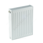 Радиатор стальной панельный Ventil Compact VC тип 22 500х1200 Qну=2658 Вт ниж/п в комплекте кронштейн. встроенный вентиль RAL 9016 (белый) Heaton Plus
