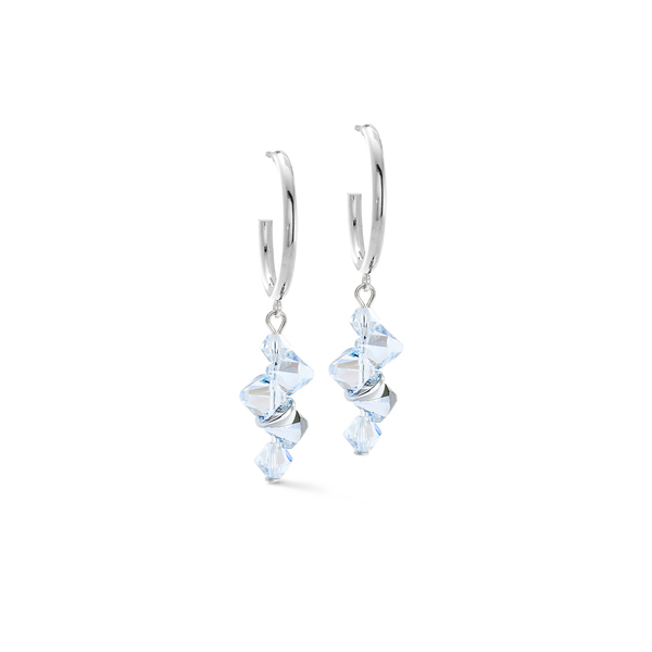 Серьги Coeur de Lion Crystal-Silver 4639/21-1817
