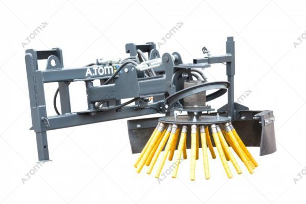 Щетка бордюрная для сорняков - AТOM Bob-Tach