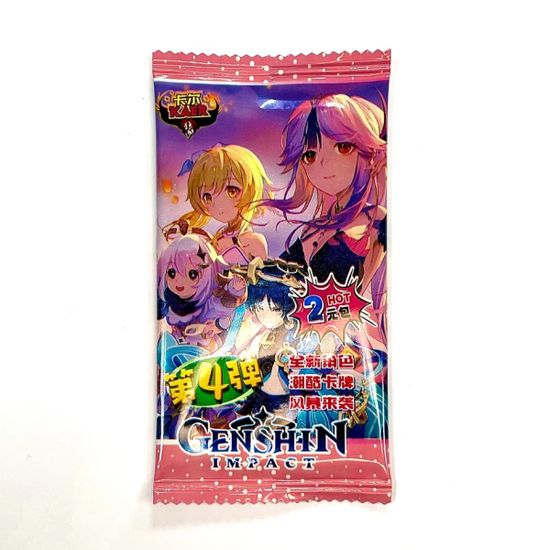 Коллекционные карточки Genshin Impact фабрики Kaer 4.2 (категория A)