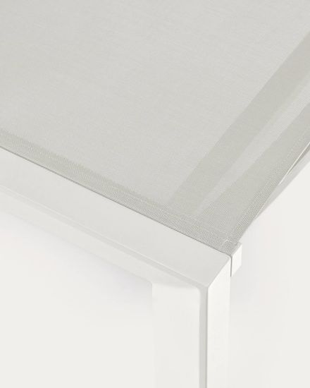 Canutells Алюминиевый шезлонг с белой отделкой Испания La Forma