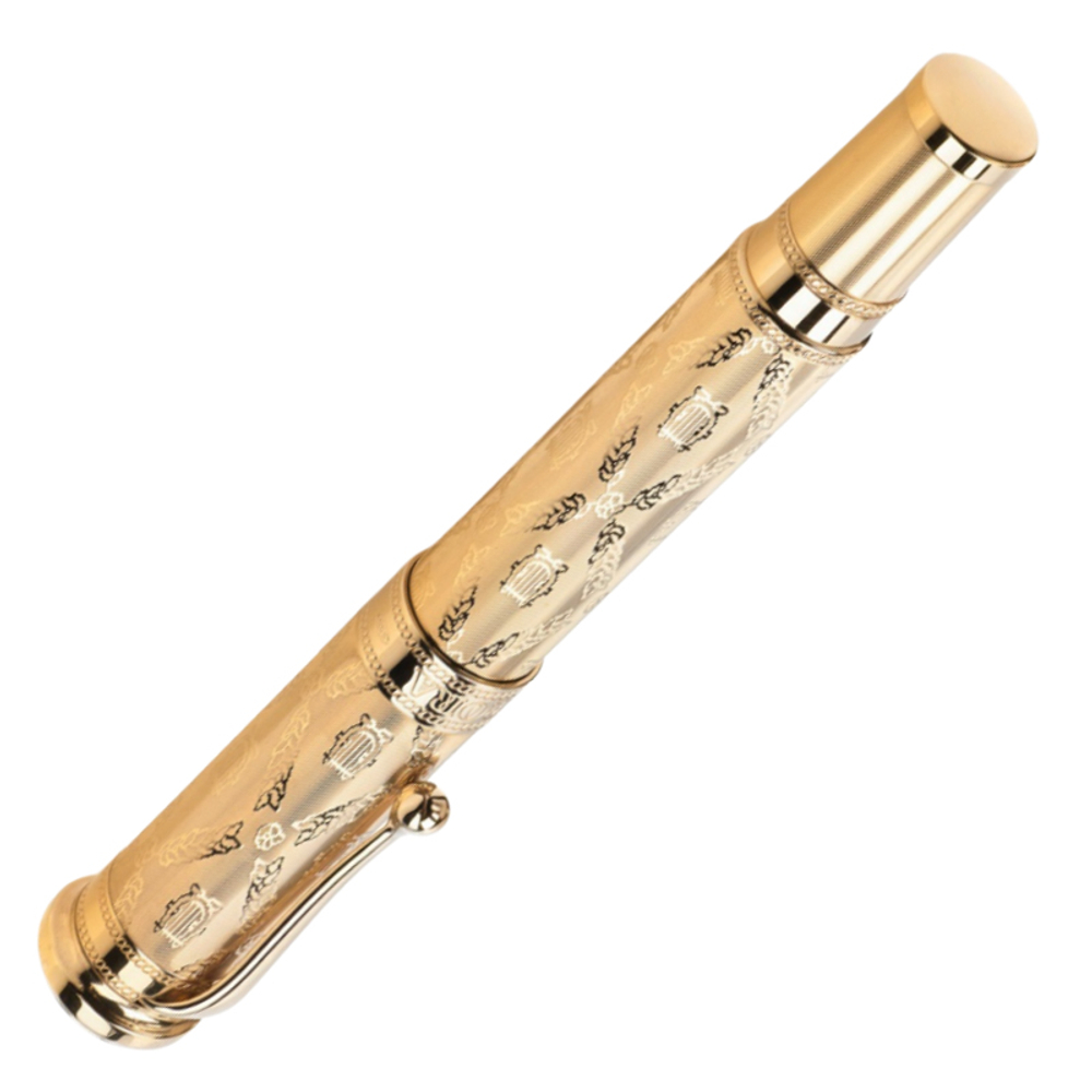 Перьевая ручка Aurora Limited Collection Giuseppe Verdi GT, перо - F, в подарочной коробке