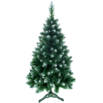 Ёлка искусственная Королева белоснежная премиум 150 см, d нижнего яруса 75 см, 225 веток