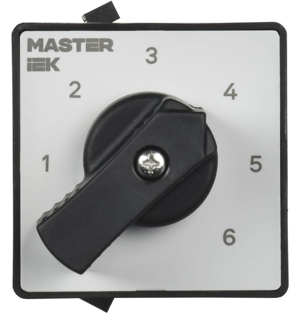 Переключатель кулачковый 10А (сх. 85) стандартная рукоятка IEK MI-CS10-010-085