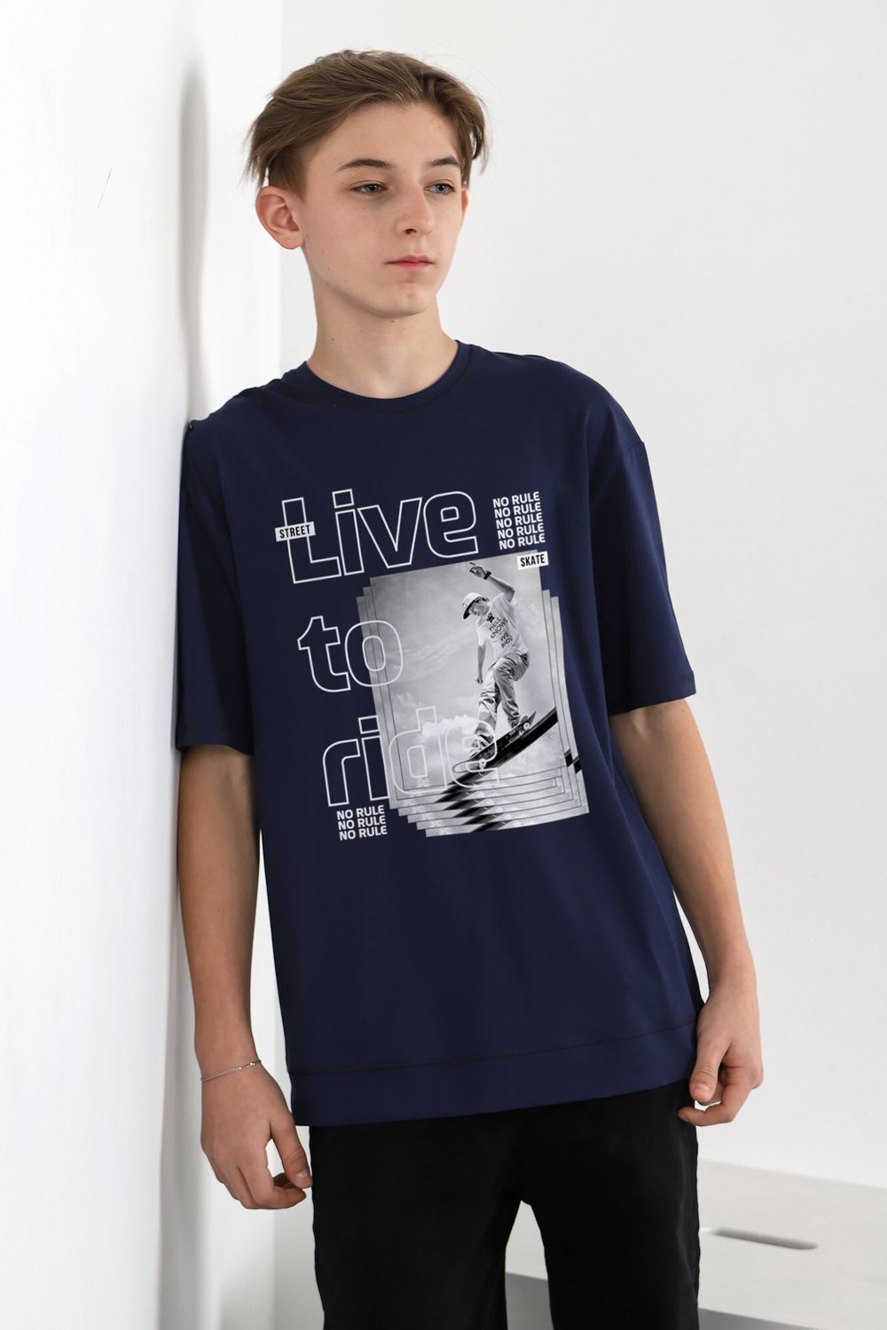 Фуфайка (футб.) для мальчика Оливер-2 Виотекс ТЁМНО-СИНИЙ