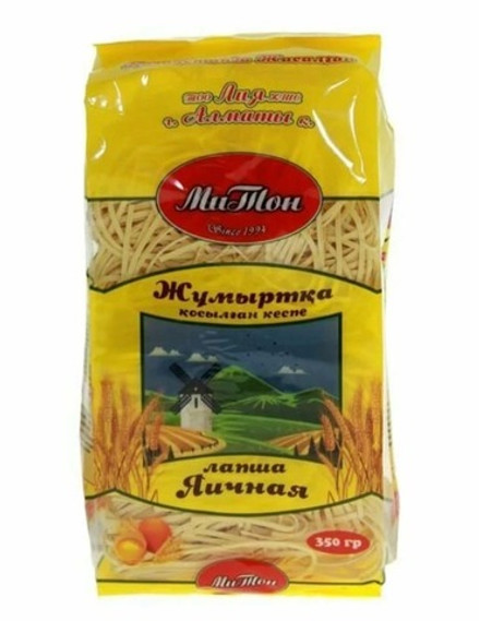 Лапша яичная "МиТон" 350г. Лия