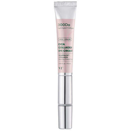 Крем для век массажный с коллагеном 300Da VT Cosmetics Cica Collagen Eye Cream, 15 мл