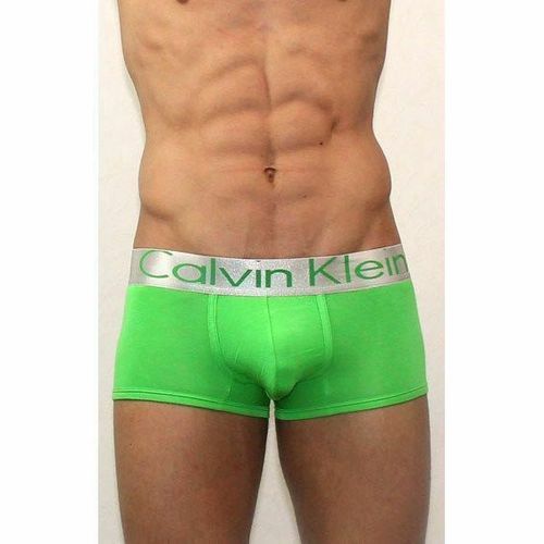 Мужские трусы боксеры Calvin Klein Boxer Steel Green