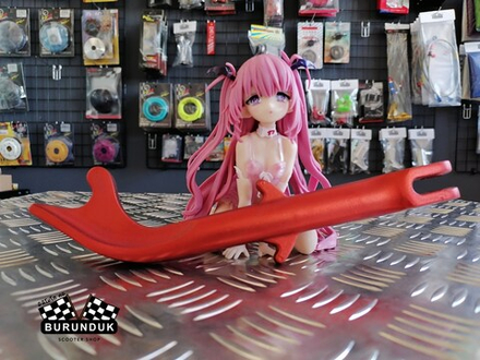 БОКОВАЯ ПОДНОЖКА оранжевая DIO AF / ZX