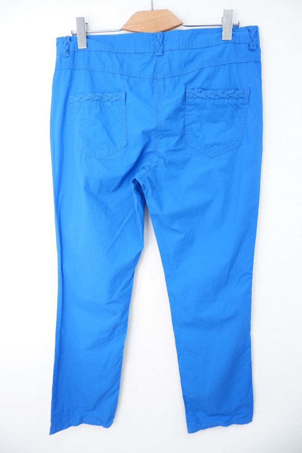 Брюки K Woman синего цвета 50 размер, новые