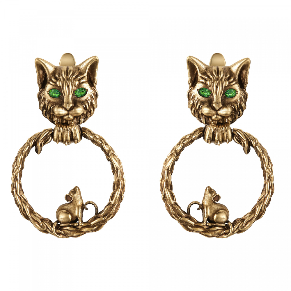 Серьги GATTO E TOPO