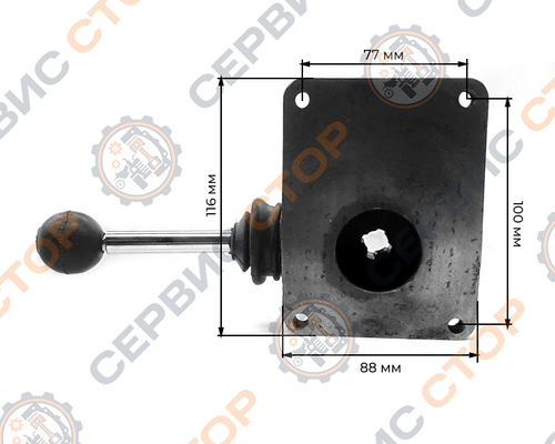 Переключатель насоса гидравлики (привод) SF244 тип 2 крепление 3 болта
