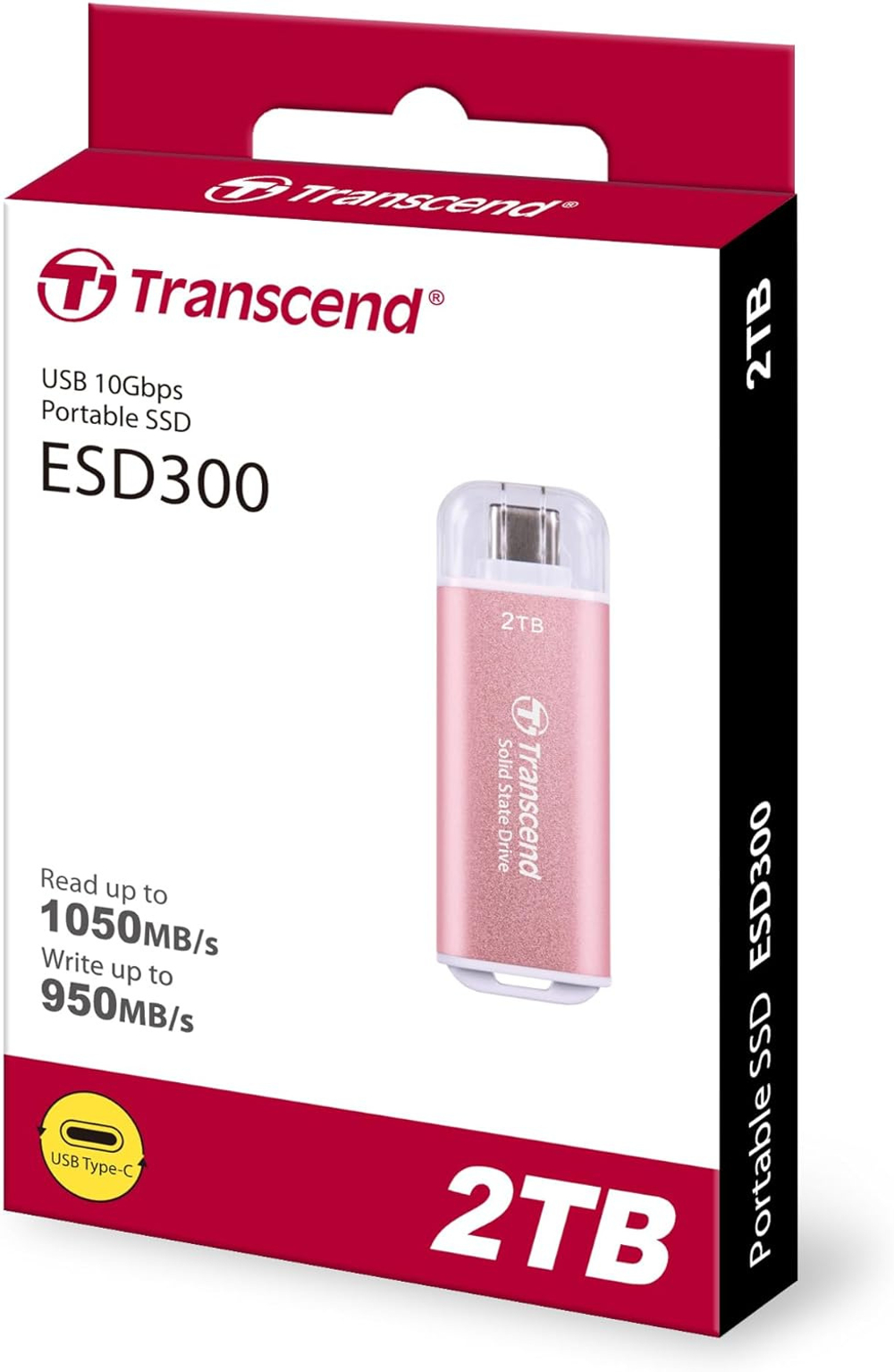 Внешний SSD USB Type-C Transcend TS2TESD300P 2048 ГБ
