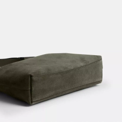 COACH СУМКА ЧЕРЕЗ ПЛЕЧО BROOKLYN 28, ОЛИВКОВЫЙ