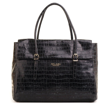 833/10 BG крокодил чер.  (сумка жен.)