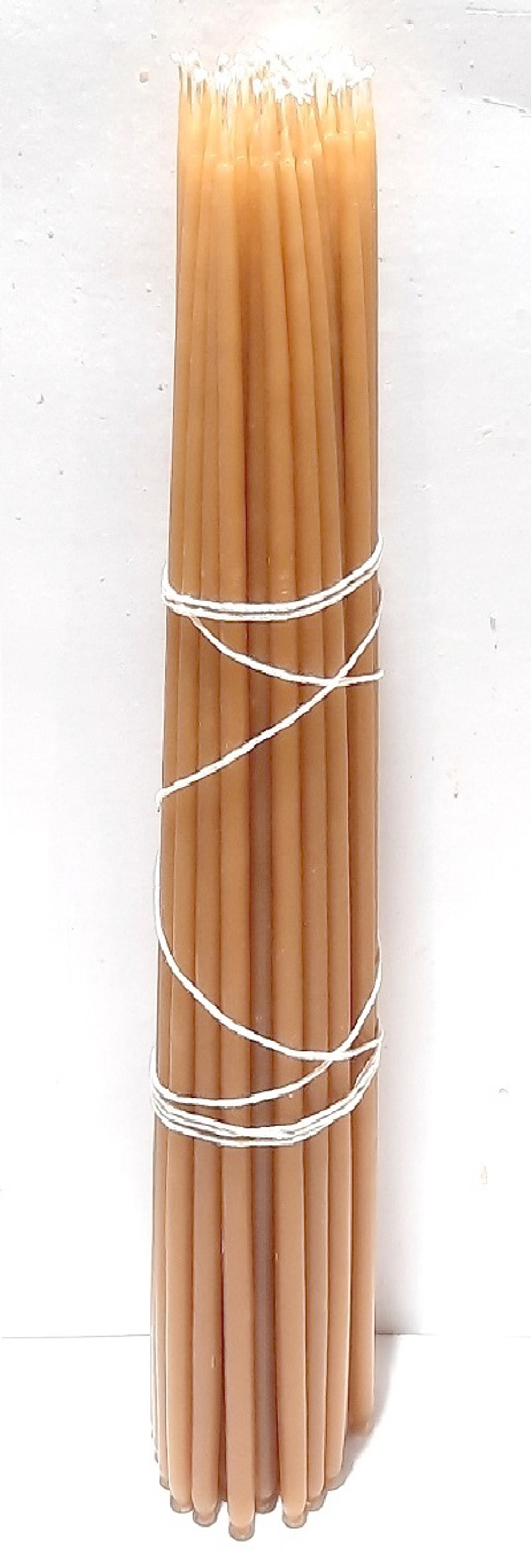 Свечи восковые конусные № 8 (воск 70%)