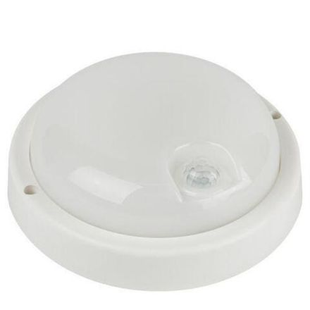 Светильник светодиодный SPB-201-3-65K-008 8Вт 6500К IP65 760лм ЖКХ с ИК датчиком движения бел. Эра Б0062529