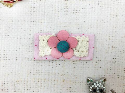 Декоративный пришивной элемент, р. 5,5х2,7 см