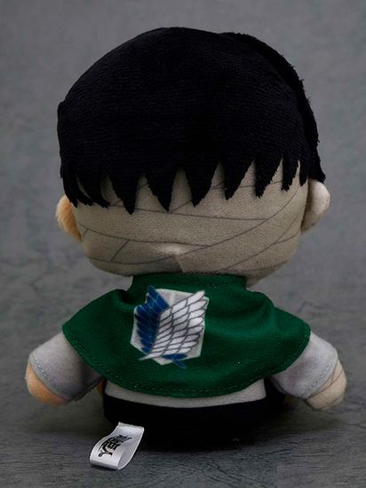 Плюш Good Smile Company Attack on Titan Levi / Плюшевая фигурка по мотивам аниме "Атака титанов", Леви Аккерман