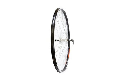 Колесо 27,5" заднее TRIX, обод алюм., V-br, под трещотку, эксцентр, двойной, 36H, пистонир., фрезер.