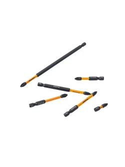 Набор бит торсионных IMPACT S2 PH2 х 25 мм 50 мм 65 мм 70 мм 90 мм 150 мм 6 шт RAGE
