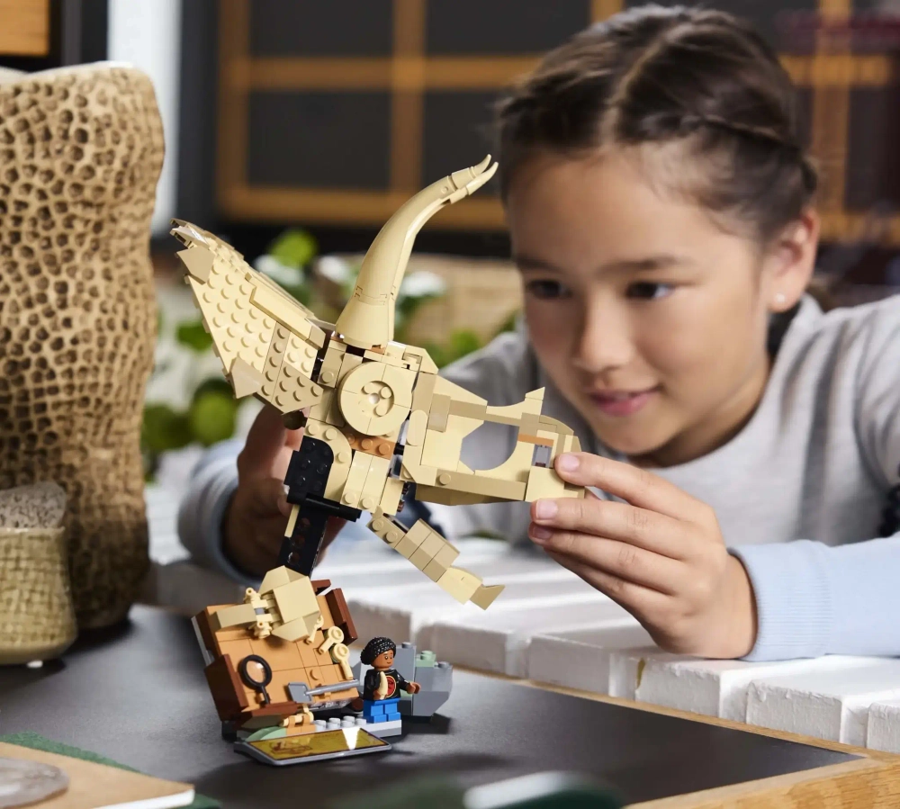 Конструктор LEGO Jurassic World 76969 Окаменелости динозавра: Череп трицератопса