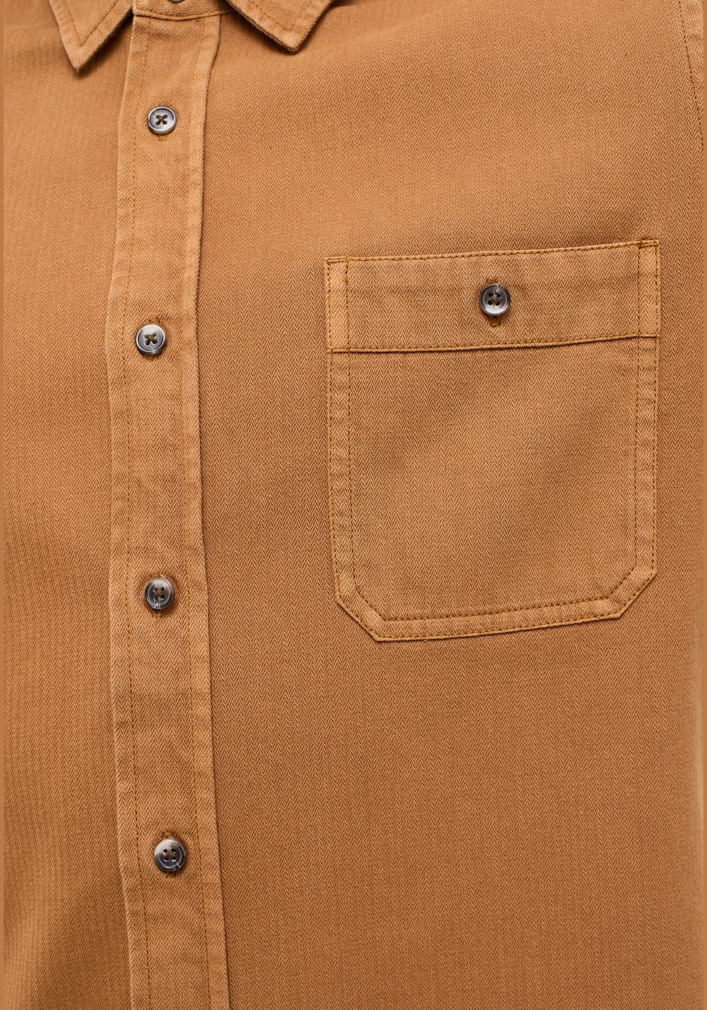 Рубашка Clemens Herringbone Dye 1014137-3161
