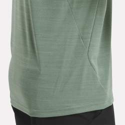 Футболка мужская Reebok RBK-FRESH Athlete T-Shirt 2.0 (Зеленая)