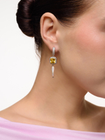 Серьги "NEW Posh" из жемчуга с цирконами