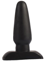 Черная анальная пробка Anal 4.6 Inch Anal Plug - 11,8 см. (Цвет: черный)