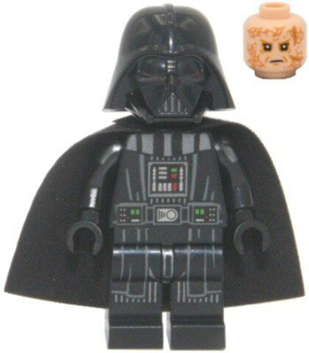 Минифигурка LEGO sw1228 Дарт Вейдер (принтованные руки)