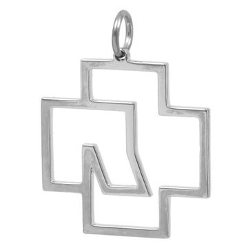 Кулон Rammstein лого квадрат 32х30мм (248)