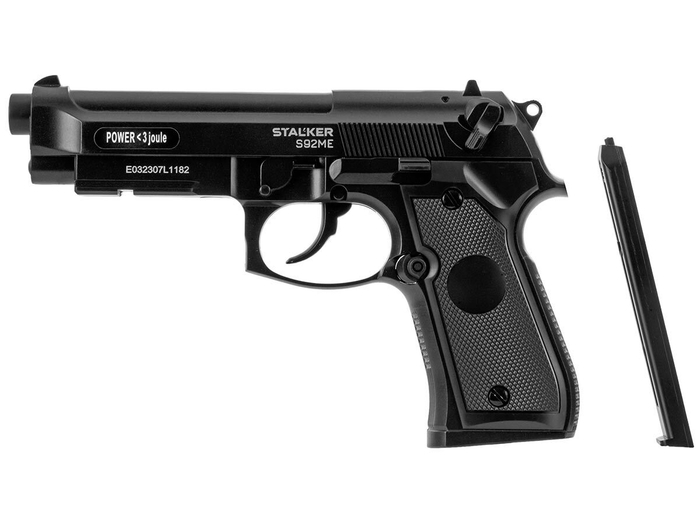 Пистолет пневматический Stalker S92ME (Beretta 92) к.4,5мм (ST-11051ME)
