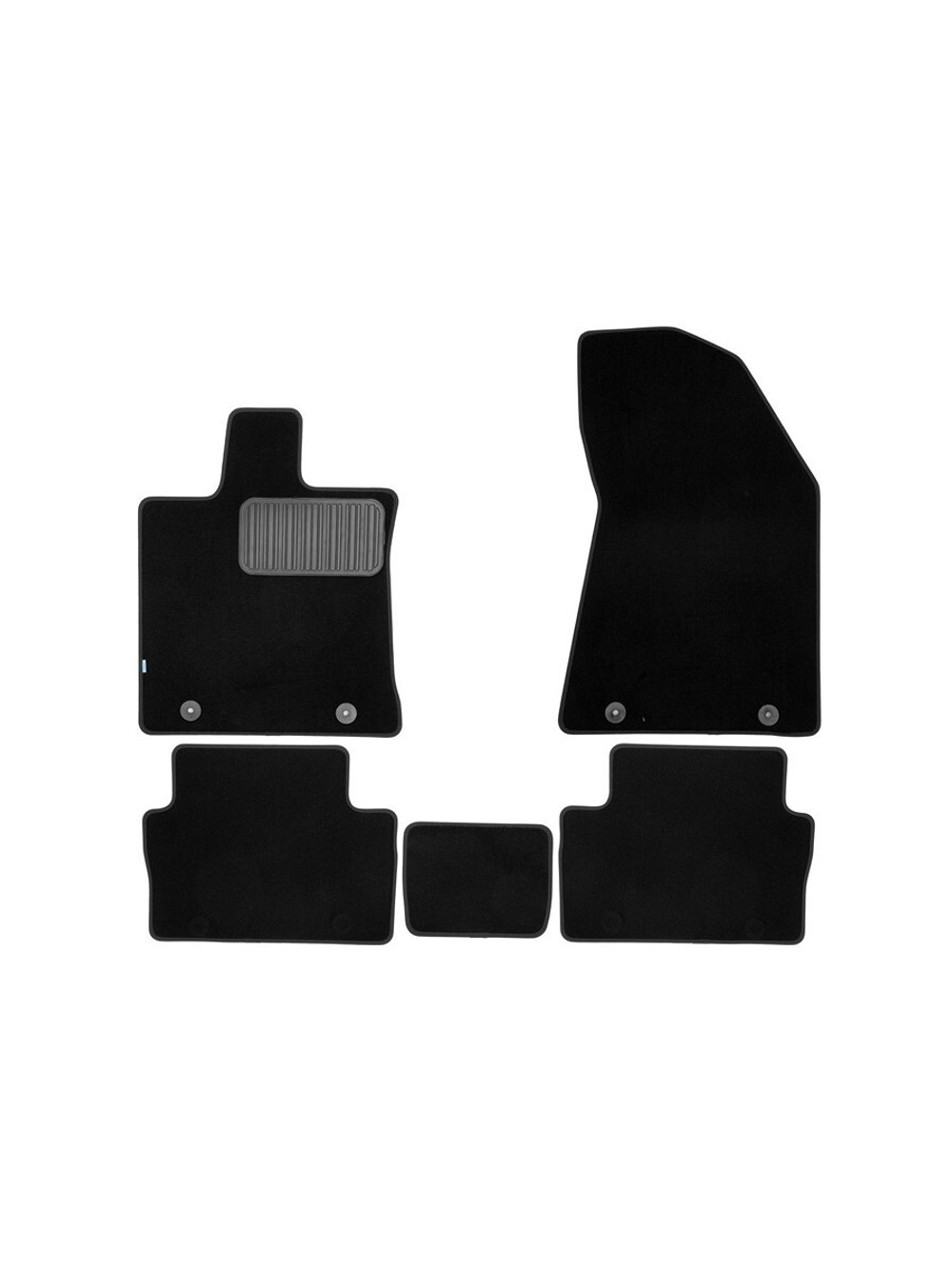 Коврики в салон для GEELY Emgrand SS11 2023- седан, 5шт. (текстиль) KLEVER0307503122110KH