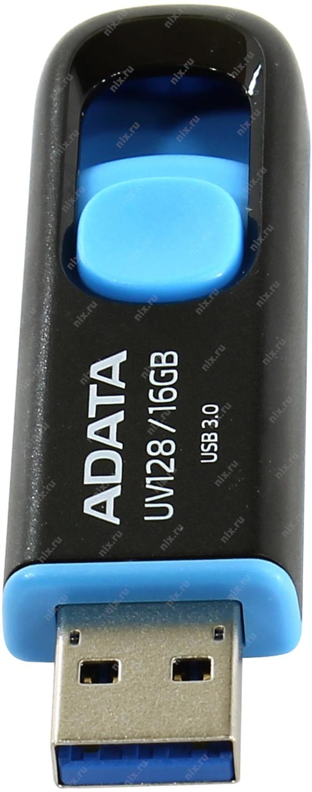 ADATA DashDrive UV128 USB3.0 Flash Drive 16Gb &lt; AUV128-16G-RBE&gt;