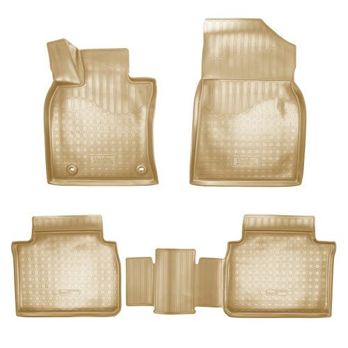 Ковры в салон Norplast/Unidec для Toyota Camry в кузове XV70 (2017-)Полиуретан,Бежевый, арт.NPA11-C88-100-B