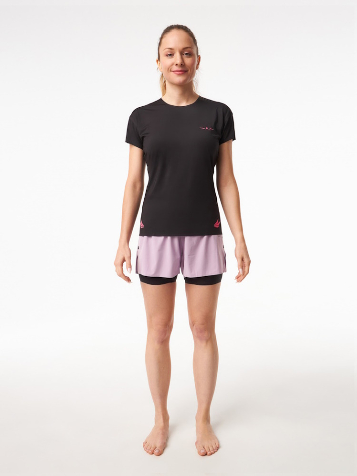 ШОРТЫ ЖЕНСКИЕ ELEVATE SHORT 5 | PURPLE