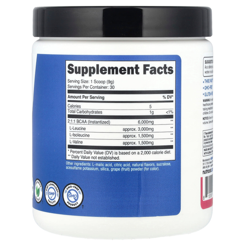 Nutricost, Performance, BCAA, гранатовая гуава, 273 г (9,8 унции)