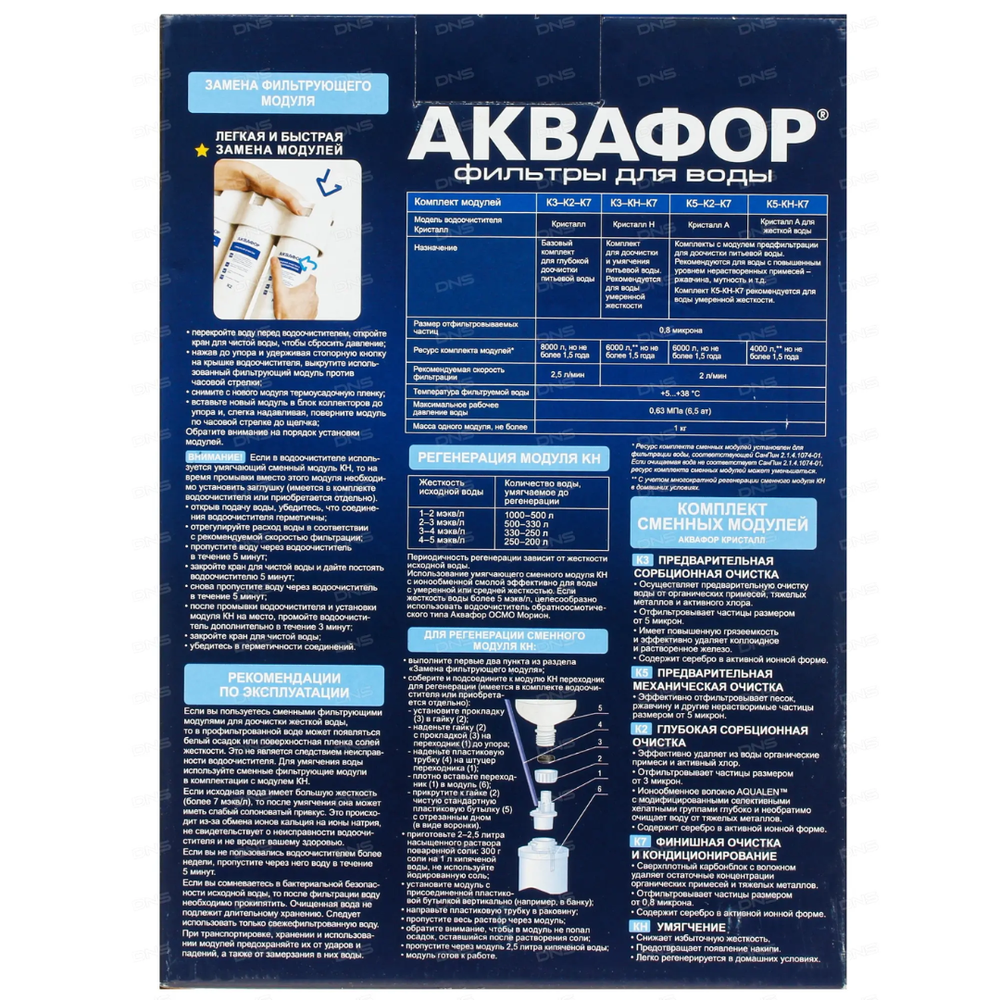 Комплект сменных модулей К3-КН-К7