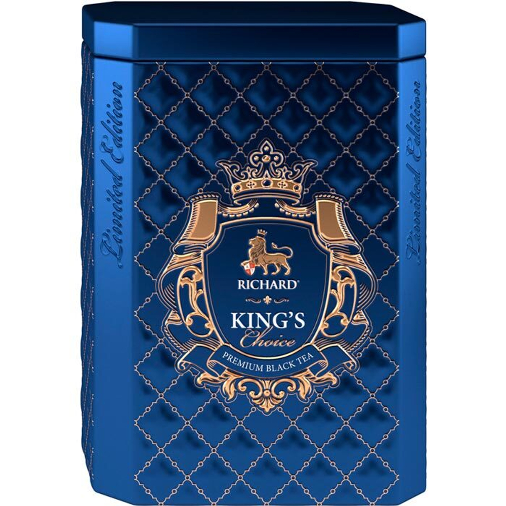 Чай  Richard  Royal King'S Choice банка 80 г.
